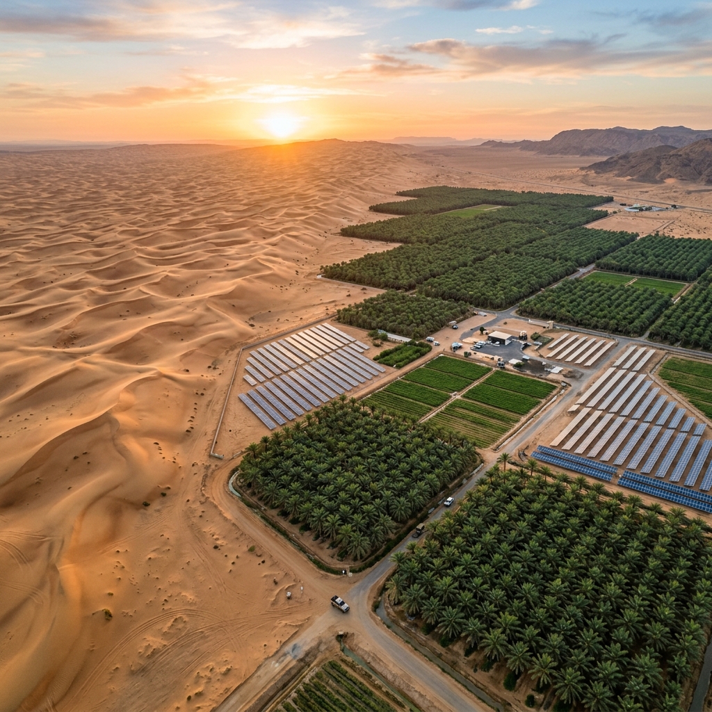 Desert and Palms